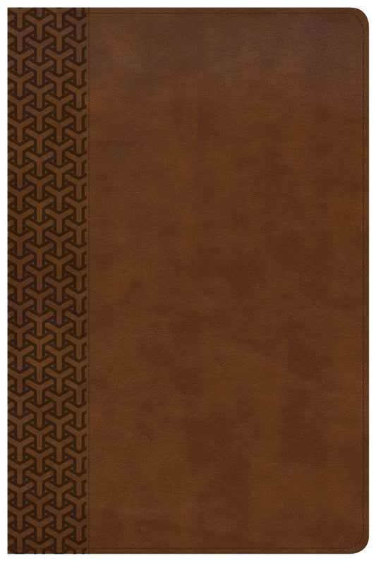 KJV Everyday Study Bible, British Tan LeatherTouch - Re-vived