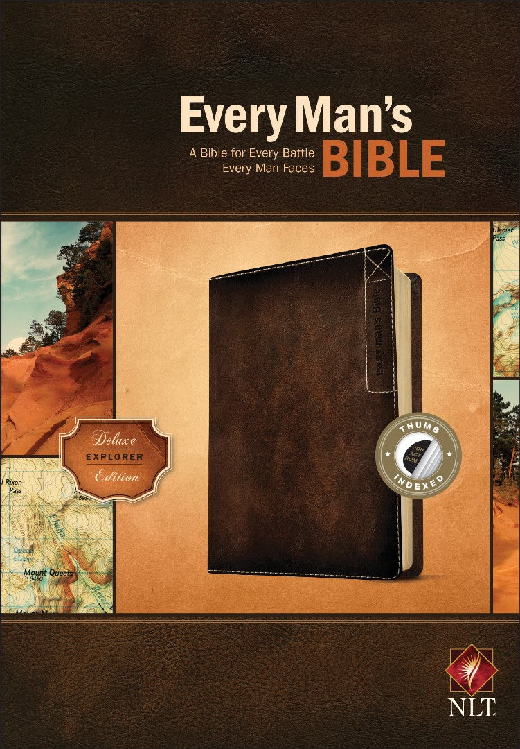 NLT Every Man's Bible, Deluxe Explorer Edition - Re-vived