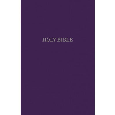 KJV Gift And Award Bible, Purple, Red Letter Ed. - Re-vived