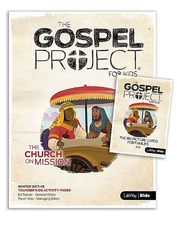 The Church On A Mission Younger Kids Activity Pack - Re-vived