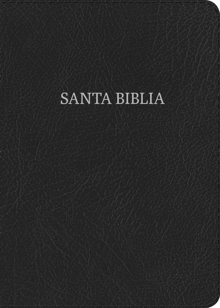 NVI Biblia Letra Súper Gigante, negro piel fabricada - Re-vived