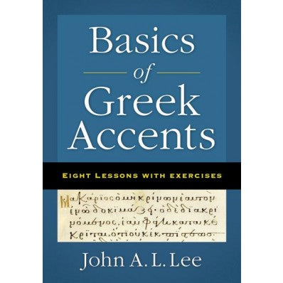 Basics Of Greek Accents - Re-vived
