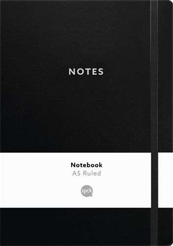 Church A5 Black Notebook - Re-vived