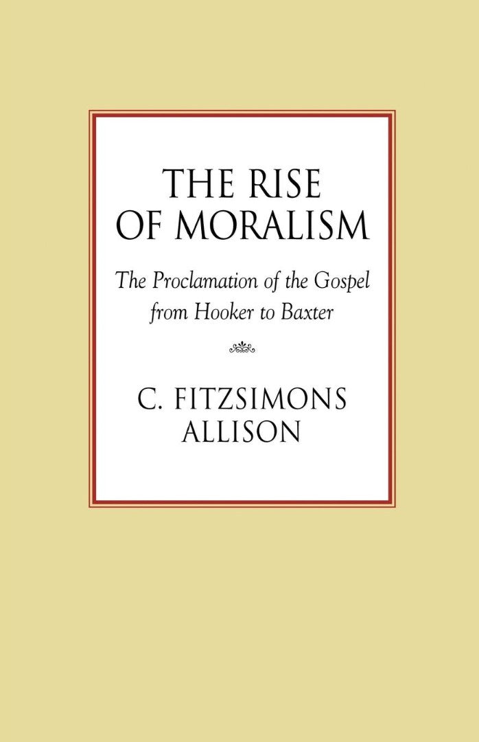 The Rise of Moralism - Re-vived