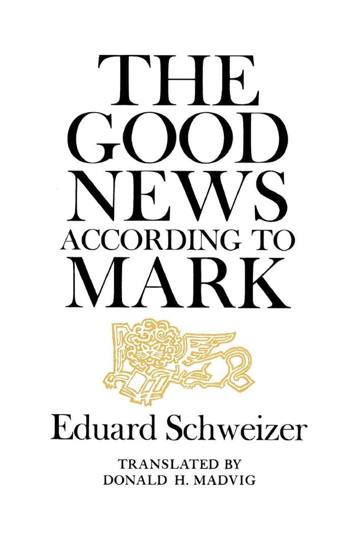 Good News According to Mark - Re-vived