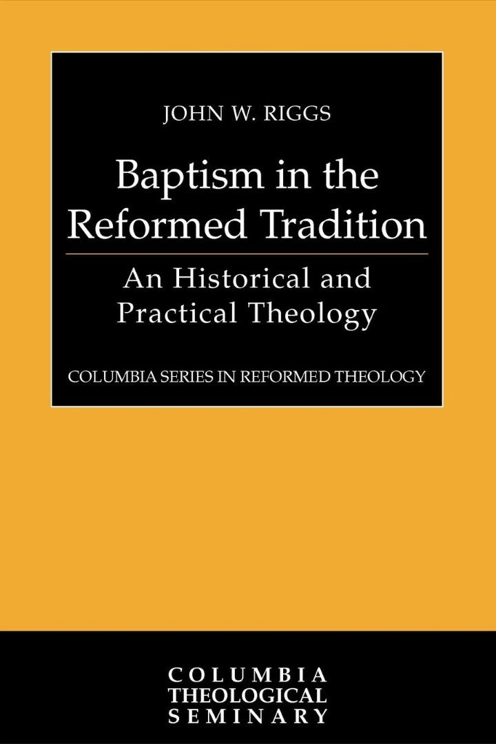 Baptism in the Reformed Tradition - Re-vived