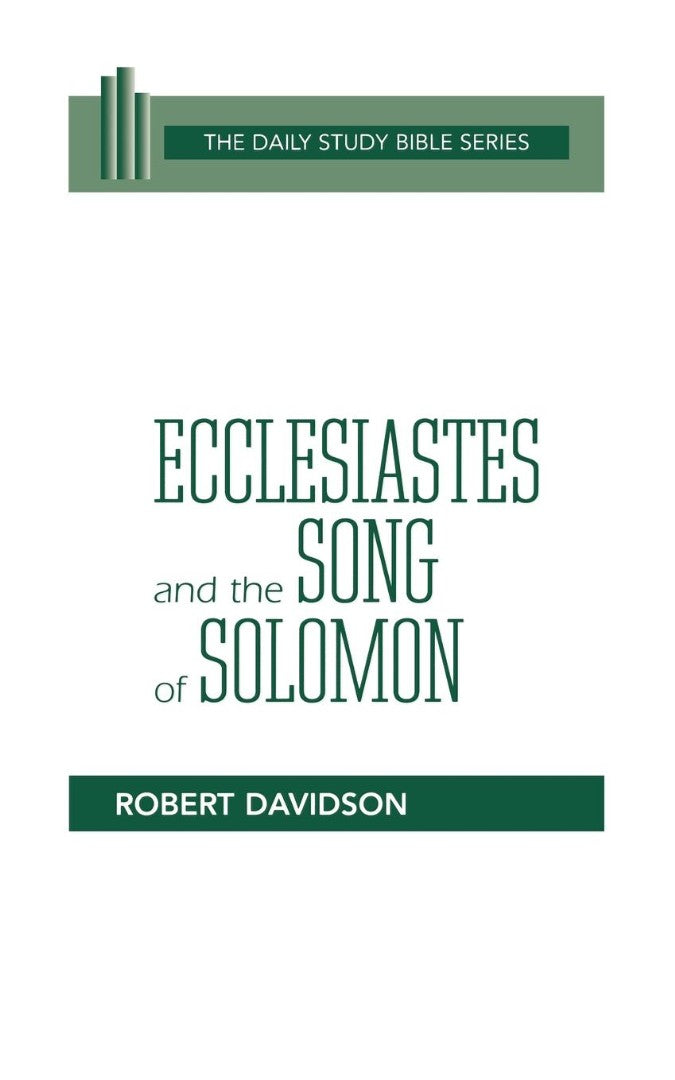 Ecclesiastes & Song of Solomon Daily Study Bible - Re-vived
