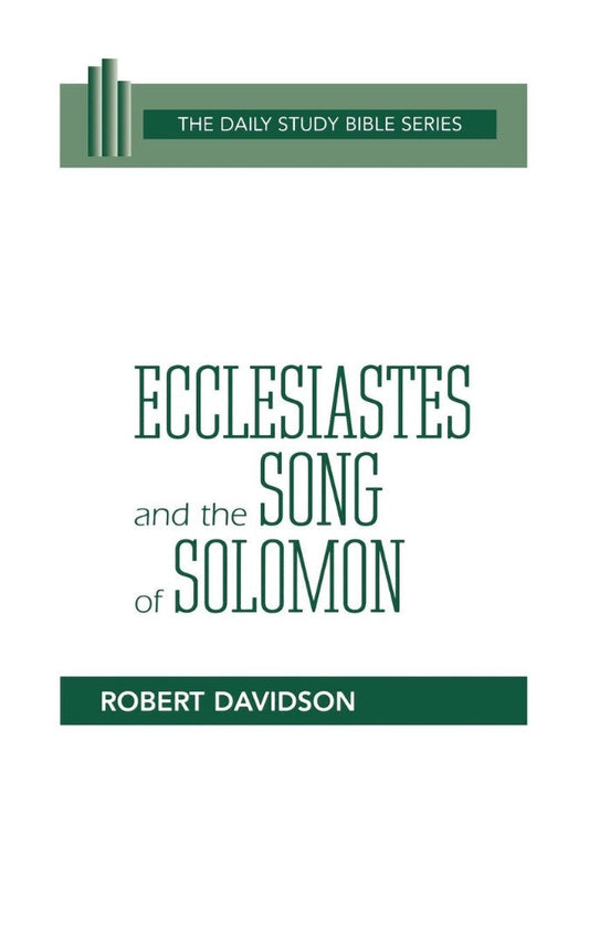 Ecclesiastes & Song of Solomon Daily Study Bible - Re-vived