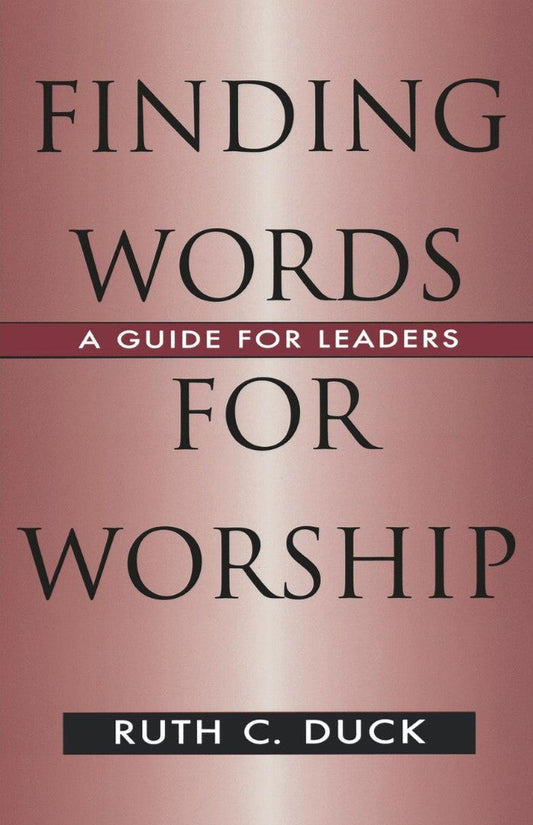 Finding Words for Worship - Re-vived