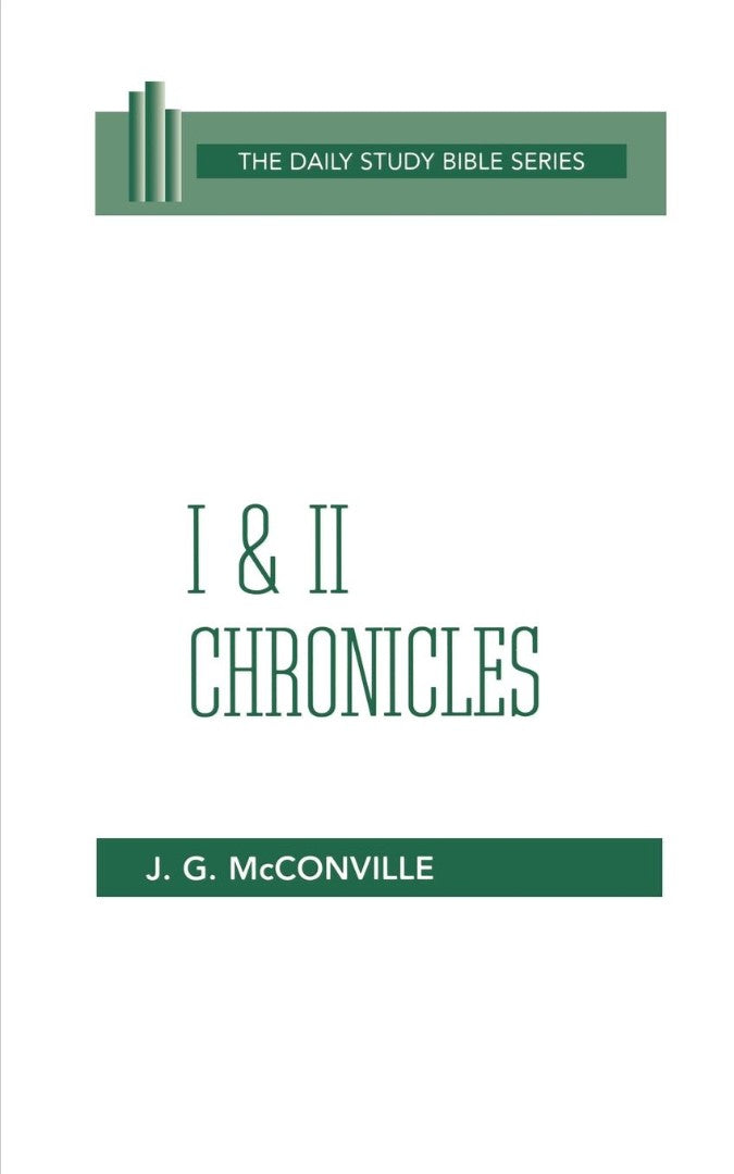 First and Second Chronicles Daily Study Bible - Re-vived