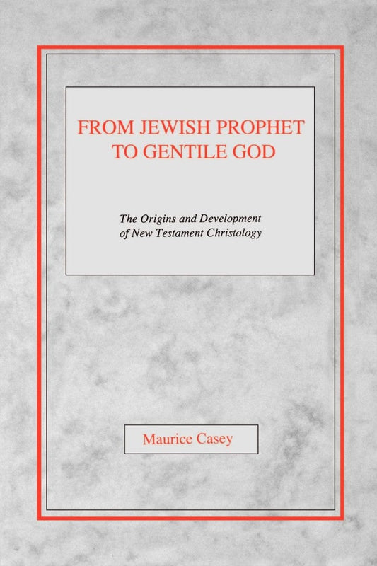 From Jewish Prophet to Gentile God - Re-vived
