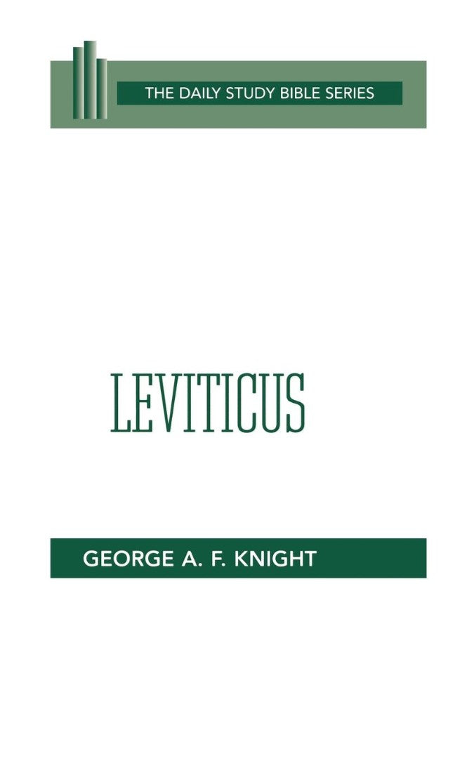 Leviticus Daily Study Bible - Re-vived