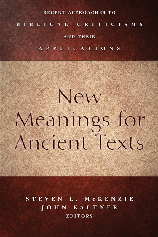 New Meanings for Ancient Texts - Re-vived