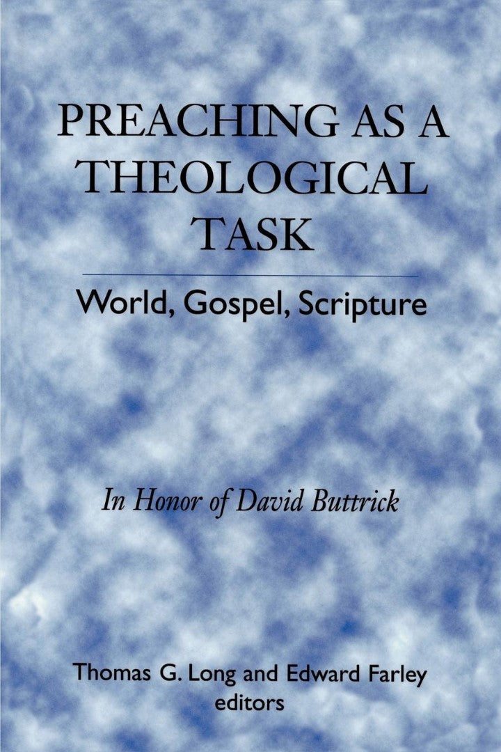 Preaching as a Theological Task - Re-vived