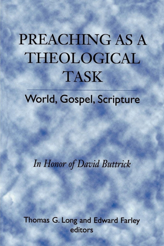 Preaching as a Theological Task - Re-vived