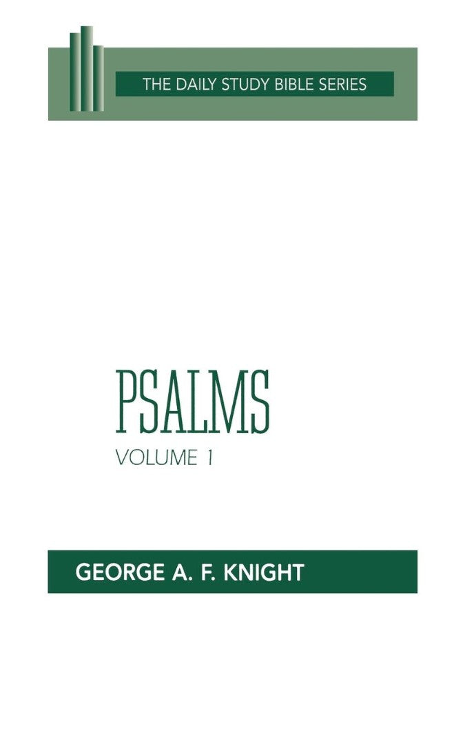 Psalms, Vol. 1 Daily Study Bible - Re-vived