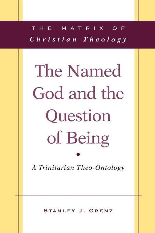 The Named God and the Question of Being - Re-vived