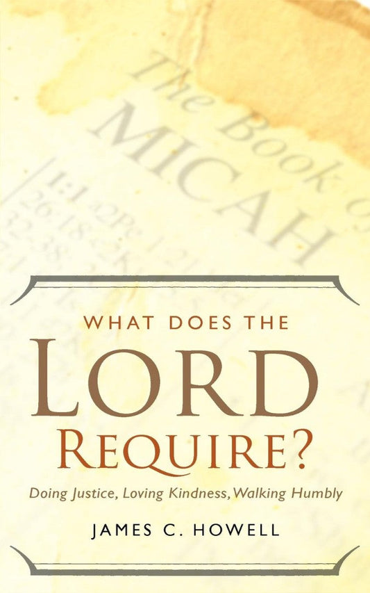 What Does the Lord Require? - Re-vived