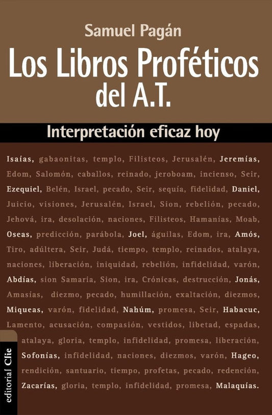 Los libros proféticos del Antiguo Testamento - Re-vived
