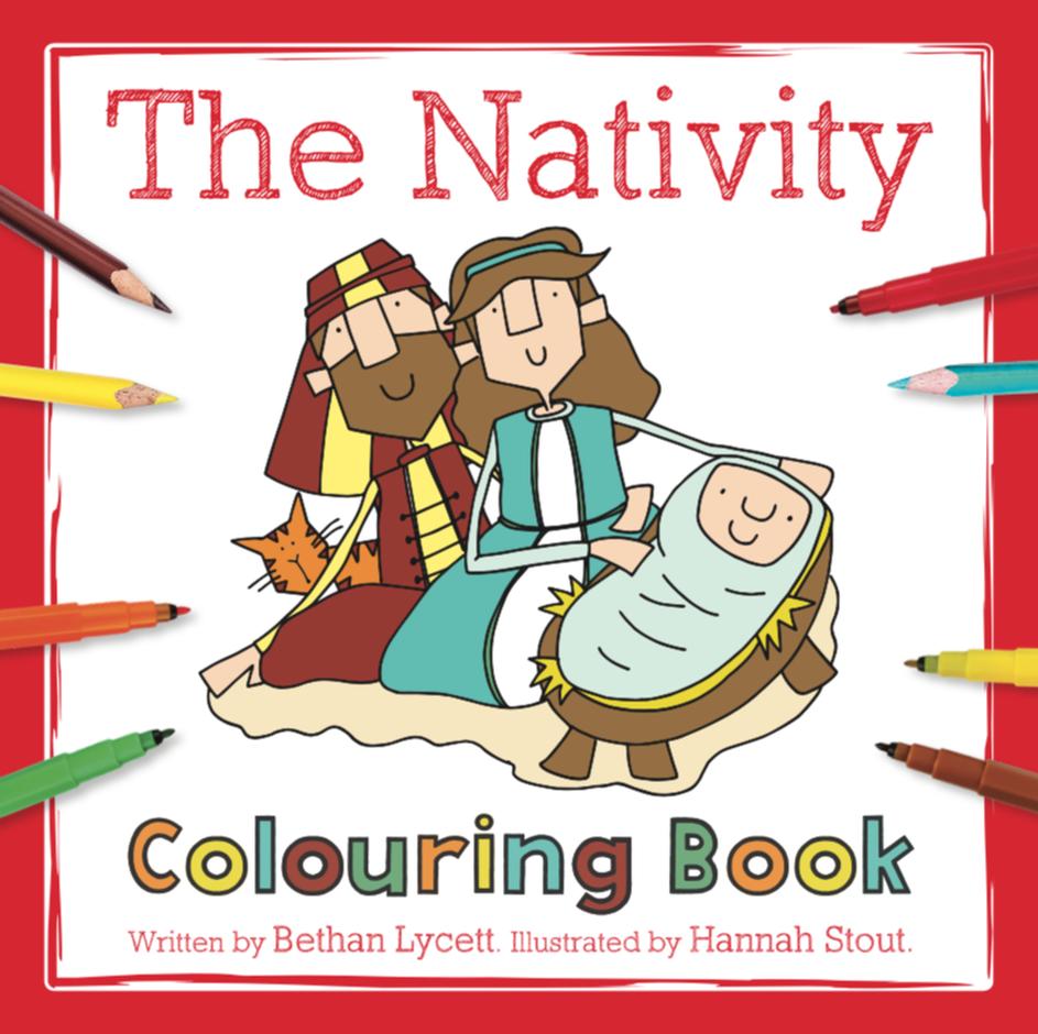 The Nativity Colouring Book - Re-vived