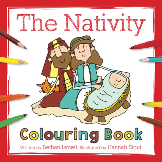 The Nativity Colouring Book - Re-vived