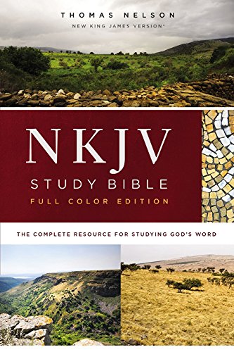 NKJV Study Bible, Full-Color, Comfort Print, Red Letter Ed. - Re-vived