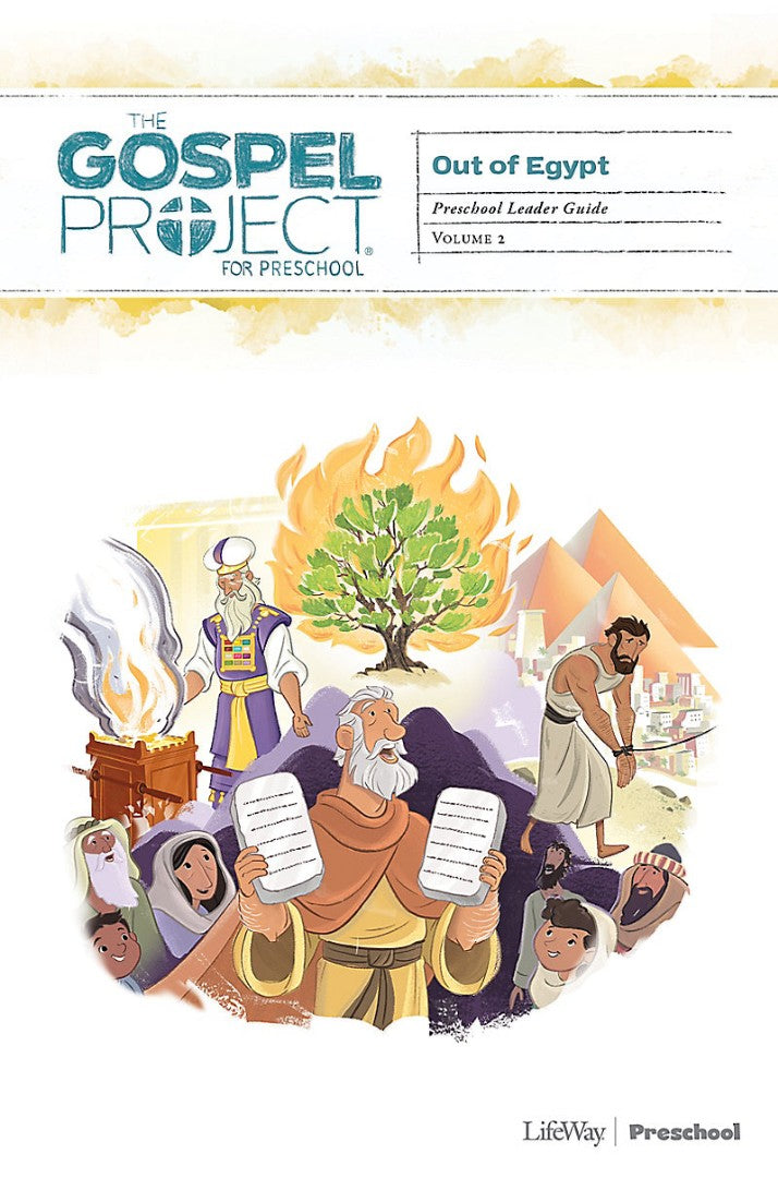 Gospel Project: Preschool Leader Guide, Winter 2019 - Re-vived