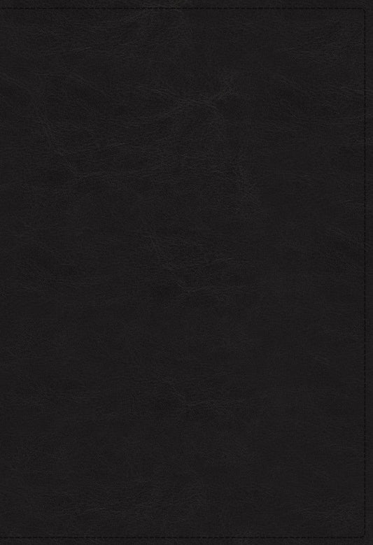 NKJV Open Bible, Black, Red Letter Edition, Indexed - Re-vived