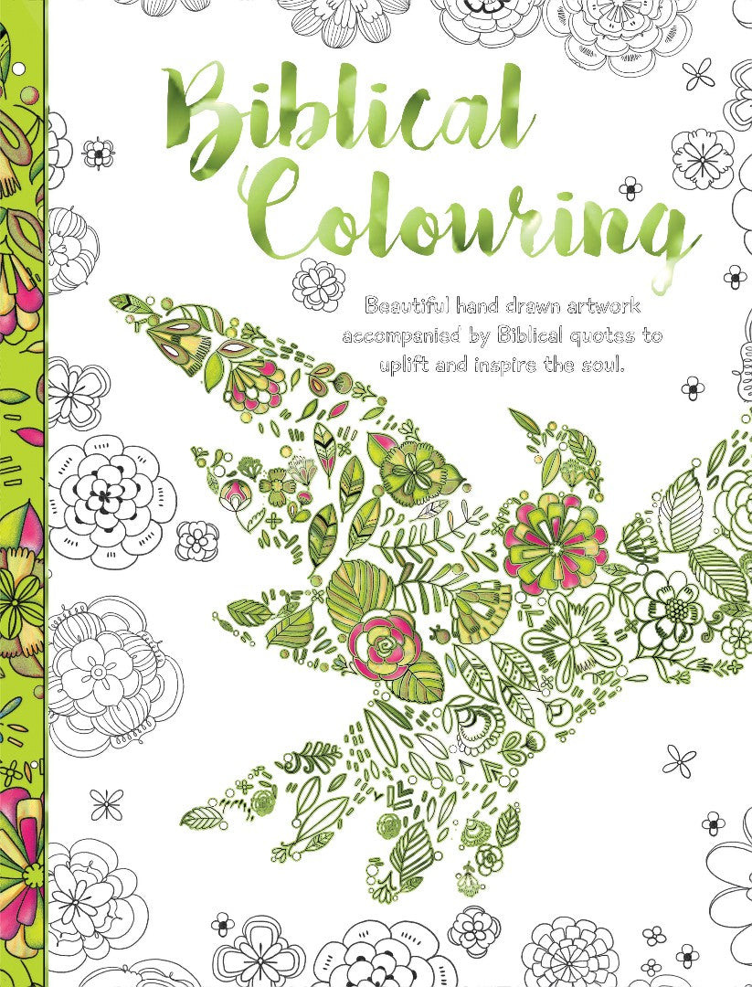 Biblical Colouring Book: Bird