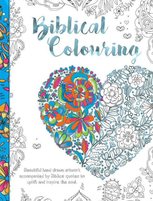 Biblical Colouring Book: Heart