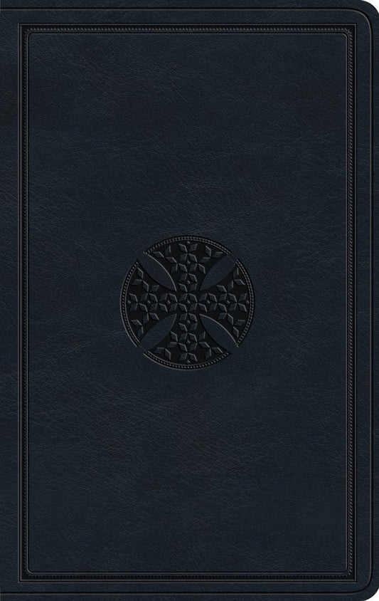 ESV Large Print Value Thinline Bible, TruTone, Navy