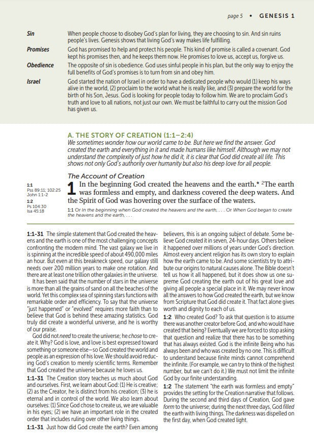 NLT Life Application Study Bible, Third Edition, Large Print - Re-vived