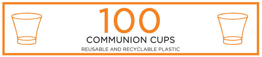 CLC Communion Cups - Pack of 100