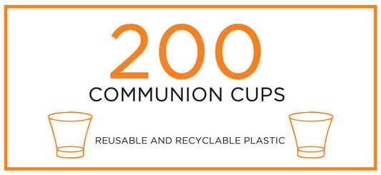 CLC Communion Cups - Pack of 200