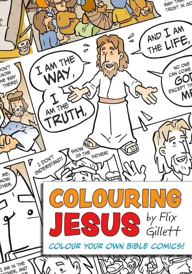 Colouring Jesus - Re-vived