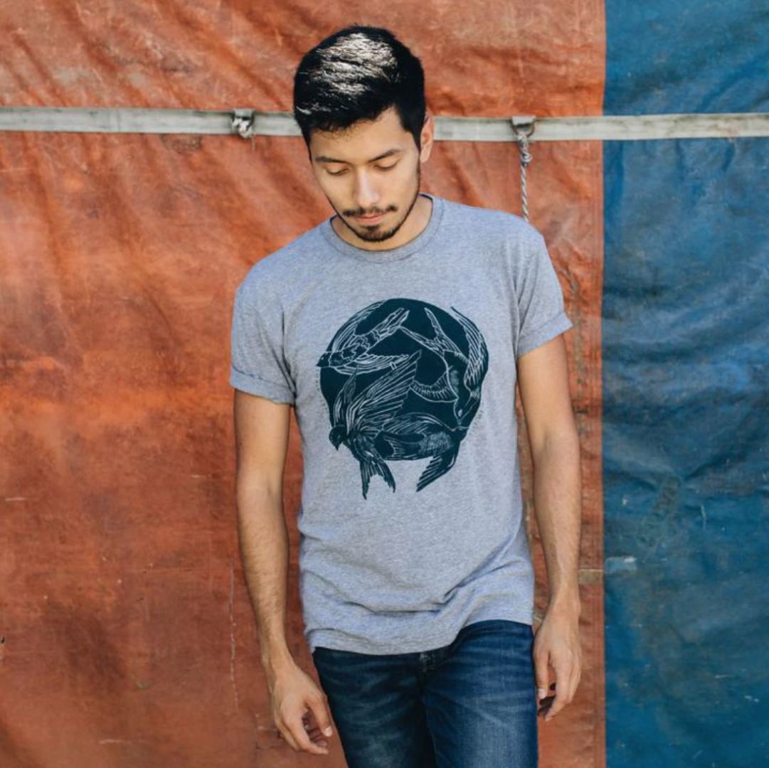 We Rise We Bow T-Shirt - Large - Re-vived