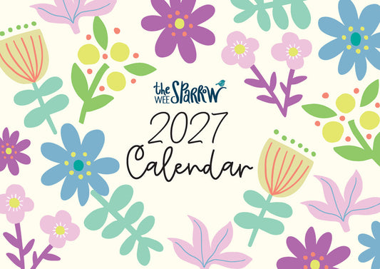 The Wee Sparrow 2027 A3 Calendar