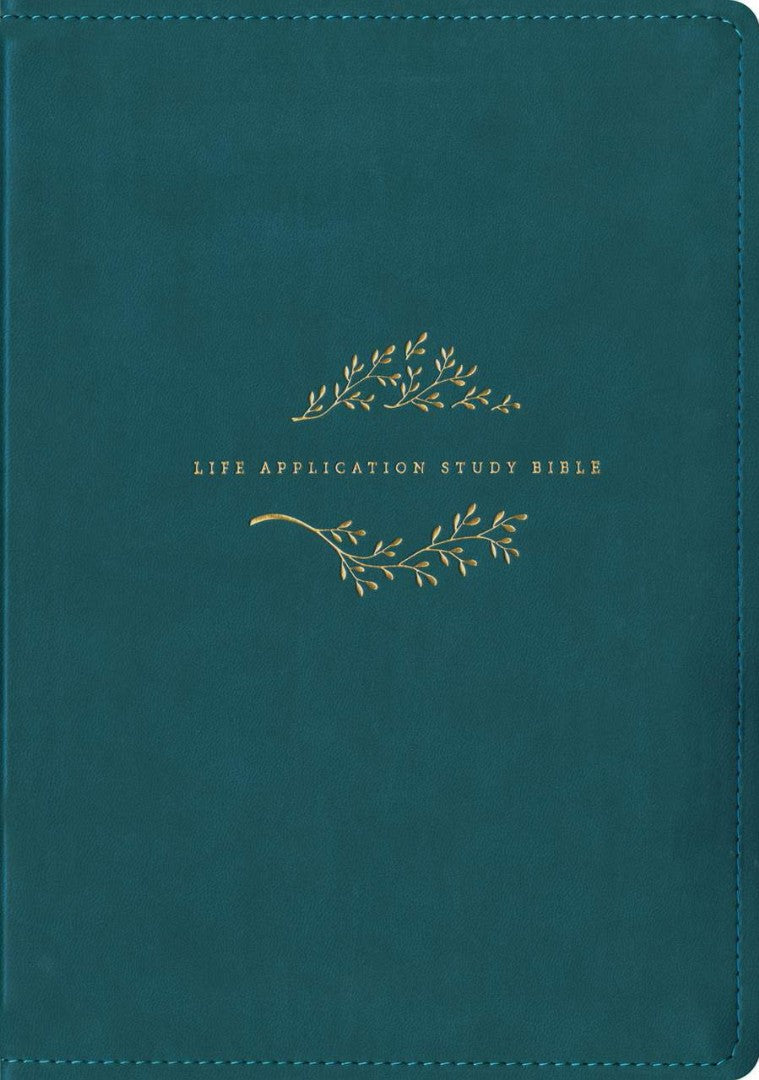 NLT Life Application Study Bible, Third Edition, Teal - Re-vived