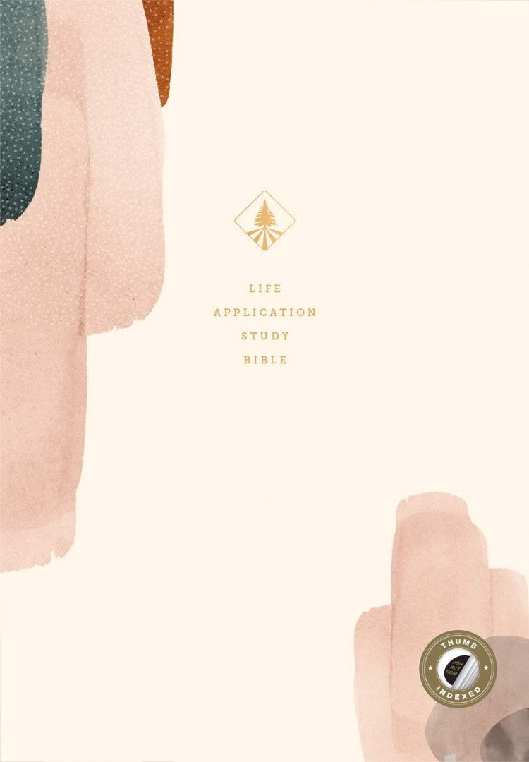 NLT Life Application Study Bible, Third Edition, Coral - Re-vived