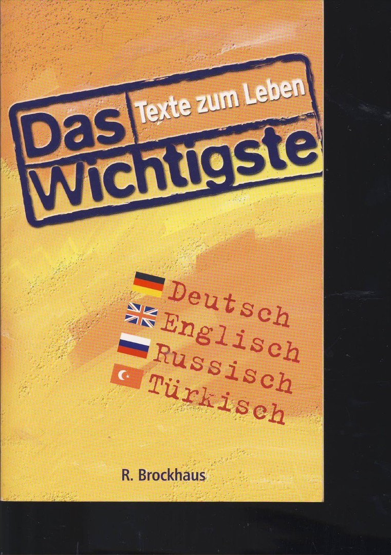 German/Eng/Russian/Turkish - What Matters (Texts for Life) - Re-vived