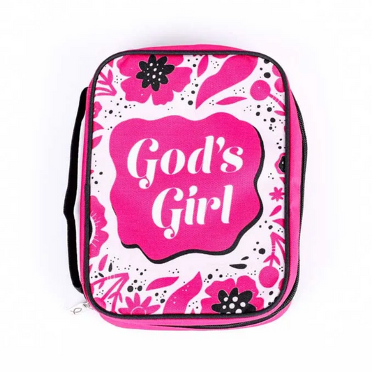 Bible Cover God's Girl Large - Re-vived