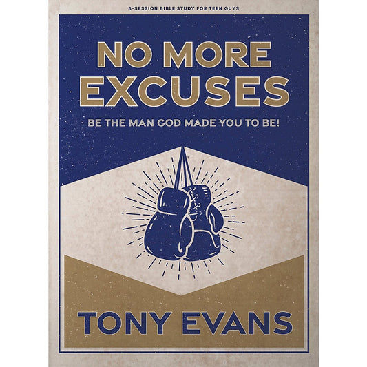 No More Excuses Teen Guys' Bible Study Book - Re-vived