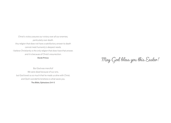 Happy Easter Card - Re-vived