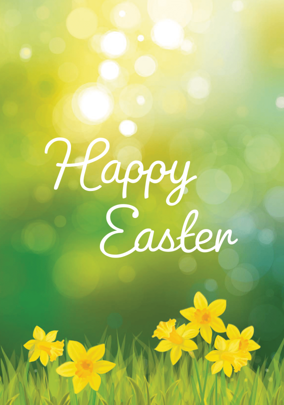 Happy Easter Card - Re-vived