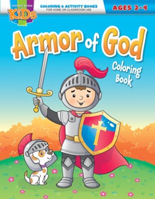 The Armor of God Coloring Book (Ages 2-4) - Re-vived