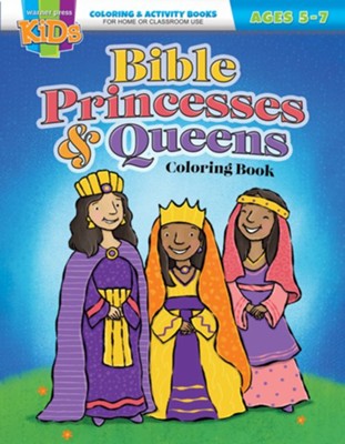 Bible Princesses & Queens Coloring & Activity Book - Re-vived