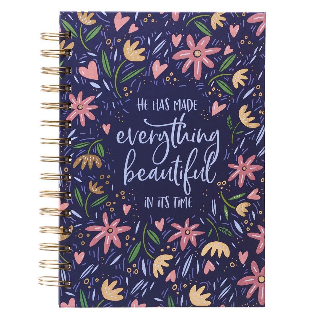 Everything Beautiful Large Wirebound Journal - Re-vived