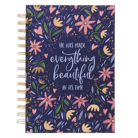 Everything Beautiful Large Wirebound Journal - Re-vived