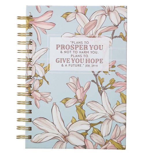 Plans to Prosper You Large Wirebound Journal - Re-vived