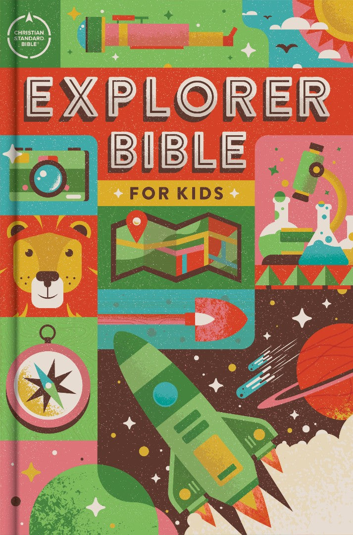 CSB Explorer Bible for Kids, Hardcover - Re-vived